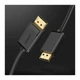 Кабель мультимедийный DisplayPort M to DisplayPort M 1.0m DP102 black Ugreen (10244) (320750) - изображение 5