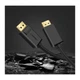 Кабель мультимедийный DisplayPort M to DisplayPort M 1.0m DP102 black Ugreen (10244) (320750) - изображение 6
