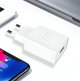 Адаптер быстрая зарядка WUW C191 2.1A USB 18 ватт для apple iphone android универсальное сетевое зарядное устройство Fast Charge совместимость с айфон андроид зарядный блок USB-A c функцией быстрой зарядки белый - изображение 5