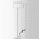 Торшер Zuma Line CRYSTAL F0076-04A-F4FZ - изображение 4