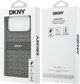 Etui DKNY Repeat Texture Pattern with Tonal Stripe do Apple iPhone 17 Pro Max Black (3666339545741) - obraz 8