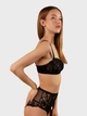 Бюстгальтер без косточек brabrabra Закохана SLZ25801027 75B Черный (6907208069348) - изображение 3