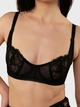 Бюстгальтер с косточками brabrabra Закохана SLZ25801005 75B Черный (6907208069751) - изображение 5