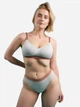 Бюстгальтер без косточек хлопковый brabrabra Мягкий комфорт SLZ24501034 70E Серый (6907208041726) - изображение 3
