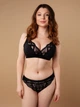 Бюстгальтер без косточек brabrabra Елегант комфорт SLZ25901301 90C Черный (6907208062899) - изображение 4