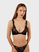 Бюстгальтер с косточками brabrabra Закохана SLZ25801065 75C Черный (6907208069997) - изображение 1