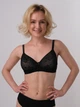 Бюстгальтер без Push-up Oroblu Bouquet VLPT02550 70C Черный (8300122729622) - изображение 1