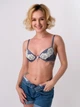 Бюстгальтер с косточками Verdissima Jeans NS24 G 75C Синий (8059892361401) - изображение 1