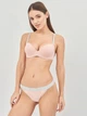 Бюстгальтер с косточками бесшовный хлопковый brabrabra 076S 70D Пудра (6907208013723) - изображение 3