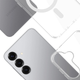 Etui 3MK EverClear MagCase do Samsung Galaxy S25 Transparent (5903108657235) - obraz 5