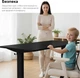 Стол с электрорегулировкой высоты RZTK eDesk 2 1200 х 600 мм Black - изображение 13