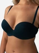 Бюстгальтер с Push-up бесшовный brabrabra Цветной Комфорт SLZ19801225 80A Голубой (6907200010447) - изображение 4