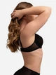 Бюстгальтер с косточками бесшовный brabrabra Легкий Комфорт SLZ23601102 75D Черный (6907208038245) - изображение 3