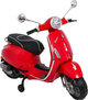 Skuter elektryczny dla dzieci Vespa Roma Czerwony (5903864984682) - obraz 10