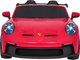 Електричний автомобіль для дітей Porsche 911 GT3 Strong MP4 Червоний (5903864985474) - зображення 3