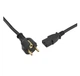 Кабель питания OEHLBACH Powercord C13 CEE7/7 Black 5m - изображение 2