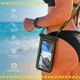 Водонепроницаемый чехол для телефона и документов, универсальный, IPX8 погружение до 30м, защита от воды, защитный кейс от песка и пыли, для подводной съёмки, плавания, дайвинга, пляжа и путешествий, ArmorStandart (ARM84419) - изображение 6