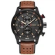 Годинник наручний чоловічий Curren 8250 Black (18686-hbr) - зображення 1