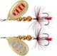 Блесна вращающаяся вертушка X-Fish Sirius №3 6.5g Gold SRD - изображение 1