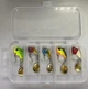 Набор тейл спиннеров EOS Jig Tail Spinner Kit 7g (5 шт приманок + коробка) - изображение 1