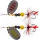 Блесна вращающаяся вертушка X-Fish Sirius №3 6.5g Nikel GRD - изображение 1