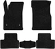 Ворсовые коврики EVAtech Standard в салон авто для Chevrolet Cruze (J300) 2009-2016 2 поколение Sedan USA черный кант (CT43870C5OU2VEB) - изображение 1