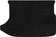 Ворсовый коврик EVAtech Standard в багажник авто для Dodge Caliber 2006-2012 1 поколение Htb EU черный кант (DE1438B1VEB) - изображение 1