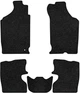 Ворсовые коврики EVAtech Premium в салон авто для Daihatsu Cuore (L700) 3-doors 1998-2002 5 поколение Htb EU черный кант (DU43155CG5TL1VPB) - изображение 1
