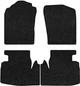Ворсовые коврики EVAtech Premium в салон авто для Daihatsu Cuore (L276) 2007-2013 8 поколение Htb Japan черный кант (DU42639PBC4VPB) - изображение 1