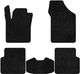 Ворсовые коврики EVAtech Standard в салон авто для Fiat Stilo 2001-2008 1 поколение Combi EU черный кант (FT22282CV5VEB) - изображение 1