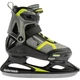 Льодові розсувні ковзани Rollerblade Comet XT Ice G чорно-лимонні 32-37 - изображение 4