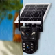 Камера відеоспостереження вулична із сонячною панеллю 360 4G Solar camear D05-4G V380 Чорна - зображення 1