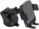 Автодержатель для телефона с беспроводной зарядкой XO WX043 Wireless 15W Black (WX043.black) - изображение 2