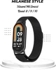Ремешок BeCover Milanese Style для Xiaomi Mi Smart Band 8/9/10 Black (BC_714601) - изображение 6