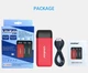 Повербанк-корпус/зарядка Корпус для повербанку Power Bank Case Liitokala Lii-MP2 2x18650-21700 USB-C QC+PD LCD Box Зелений - зображення 8