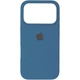 Чехол Fiji Silicone Case для Apple iPhone 17 Pro Max бампер накладка Soft Touch с микрофиброй Cosmos Blue - изображение 1