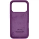 Чехол Fiji Silicone Case для Apple iPhone 17 Pro Max бампер накладка Soft Touch с микрофиброй Purple - изображение 2