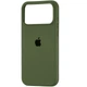 Чехол Fiji Silicone Case для Apple iPhone 17 Pro Max бампер накладка Soft Touch с микрофиброй Pine Green - изображение 1