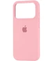 Чехол Fiji Silicone Case для Apple iPhone 18 Pro бампер накладка Soft Touch с микрофиброй Rose Powder - изображение 1