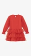Платье праздничное с принтом для девочки Aura Style 1083 122 см Красный shop (2000999330964) - изображение 5