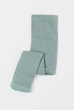 Лосины хлопковые в рубчик для девочки H&M 0890039-003 074-80 см (6-12 months) Зеленый - изображение 1