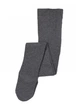 Колготки бавовняні однотонні для дівчинки H&M 0619739057_0665542 092 см (18-24 months) графітовий - зображення 1