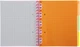Тетрадь на пружине Buromax Neon B5 120 листов в клетку 3 разделителя Розовая (BM.24359911-10) - изображение 2