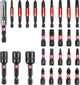 Набір біт та головок Einhell, 1/4", 28шт, кейс (108703) - изображение 4