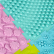 Mata puzzle KIK sensoryczna Montessori do masażu stóp 8 elementów pastelowe KX3172 (5903039765696) - obraz 15