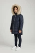 Куртка-парка Tommy Hilfiger 7 років 122 см Синя - зображення 1