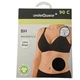 Бавовняний бюстгальтер чорного кольору Under2wear розмір 90C - зображення 3