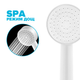 Душевая лейка DROP SPA1F-WHT белая - изображение 2