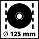 Кутова шліфмашина Einhell TE-AG 125/750 (4430880) - зображення 7