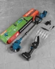 Аккумуляторный триммер и кусторез Krafftec KRA-808 2в1 18V универсальный садовый набор 9415 - изображение 2